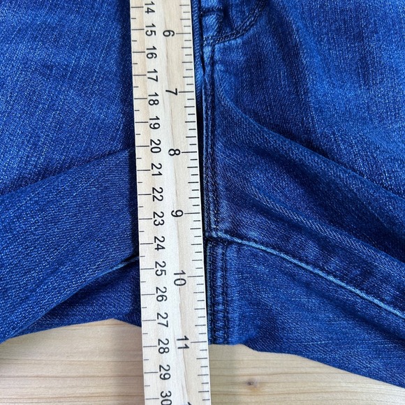 Athleta Jeans Womens 6 Sculpted Mid Rise Skinny Denim Blue Jeans - Picture 8 of 9